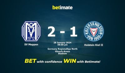 Soi kèo SV Meppen vs Holstein Kiel II, tỷ lệ và tip cá cược 28/01/2024