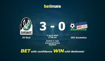 Dự đoán SV Ried vs SKU Amstetten, Tỷ lệ cược & Mẹo cá cược 04/04/2025