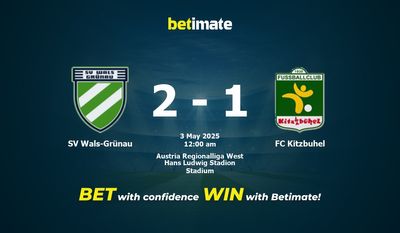 Soi kèo SV Wals-Grünau vs FC Kitzbuhel, tỷ lệ và tip cá cược 02/05/2025