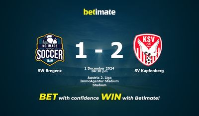 Soi kèo SW Bregenz vs SV Kapfenberg, tỷ lệ và tip cá cược 01/12/2024