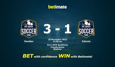 Dự đoán Thụy Điển vs Estonia, Tỷ lệ & Mẹo cá cược 19/11/2023