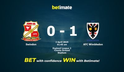 Dự đoán Swindon vs AFC Wimbledon, Tỷ lệ cược & Mẹo cá cược 04/01/2025