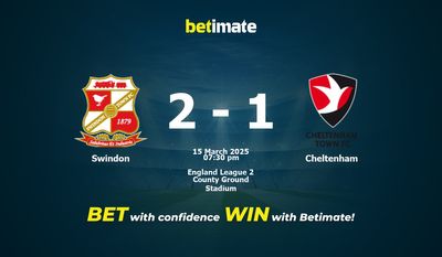 Dự đoán Swindon vs Cheltenham, Tỷ lệ cược & Mẹo cá cược 03/15/2025
