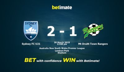 Dự đoán, Tỷ lệ cược & Mẹo cá cược Sydney FC U21 vs Mt Druitt Town Rangers 30/03/2025