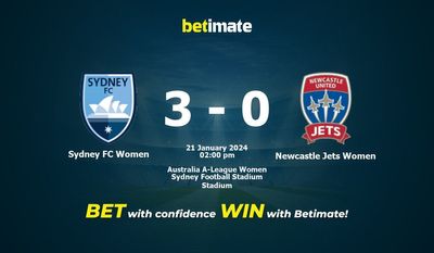 Dự đoán, tỷ lệ và mẹo cá cược Sydney FC Women vs Newcastle Jets Women 21/01/2024