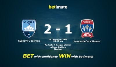 Dự đoán, Tỷ lệ cược & Mẹo cá cược Sydney FC Women vs Newcastle Jets Women 14/12/2024