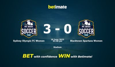 Soi kèo dự đoán, tỷ lệ cá cược, tỷ lệ cá cược Nữ Olympic Sydney vs Blacktown Spartans Nữ 18/06/2023