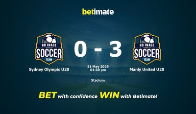 Dự đoán, Tỷ lệ cược và Mẹo cá cược Sydney Olympic U20 vs Manly United U20 21/05/2025