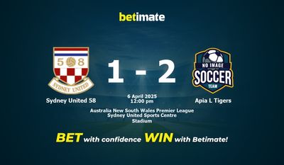 Dự đoán Sydney United 58 vs Apia L Tigers, Tỷ lệ cược & Mẹo cá cược 04/06/2025
