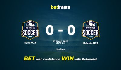 Dự đoán, Tỷ lệ cược và Mẹo cá cược Syria U23 vs Bahrain U23 25/03/2025