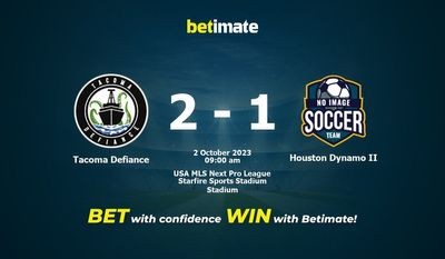 Soi kèo Tacoma Defiance vs Houston Dynamo II, tỷ lệ & tip cá cược 02/10/2023