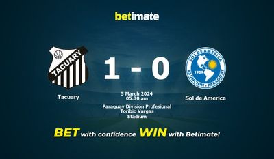Soi kèo Tacuary vs Sol de America, tỷ lệ và tip cá cược 04/03/2024