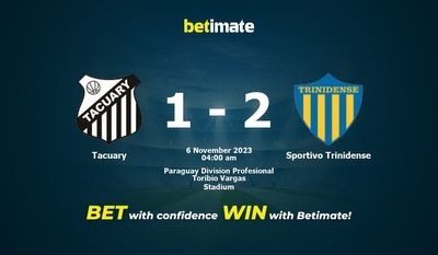 Soi kèo Tacuary vs Sportivo Trinidense, Tỷ lệ & Mẹo cá cược 05/11/2023
