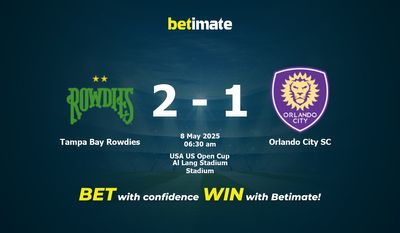 Dự đoán Tampa Bay Rowdies vs Orlando City SC, Tỷ lệ cược & Mẹo cá cược 05/07/2025