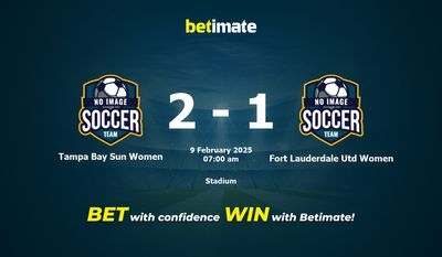 Dự đoán Tampa Bay Sun Women vs Fort Lauderdale Utd Women, Tỷ lệ cược & Mẹo cá cược 02/09/2025