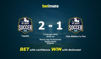 Soi kèo Tapatio vs Club Atletico La Paz, tỷ lệ cá cược 02/02/2024