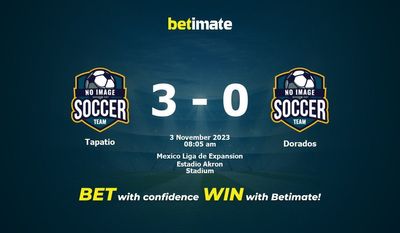 Soi kèo Tapatio vs Dorados, tỷ lệ cá cược 03/11/2023