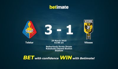 Dự đoán Telstar vs Vitesse, Tỷ lệ cược & Mẹo cá cược 28/03/2025