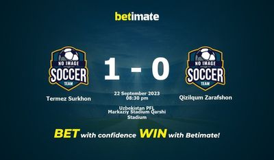 Nhận định, soi kèo, tỷ lệ & tip cá cược Termez Surkhon vs Qizilqum Zarafshon 22/09/2023