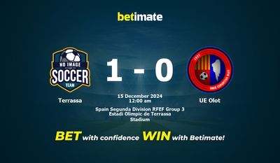 Dự đoán Terrassa vs UE Olot, Tỷ lệ cược & Mẹo cá cược 14/12/2024