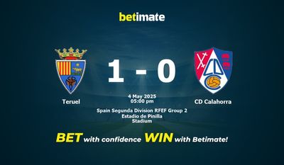 Dự đoán Teruel vs CD Calahorra, Tỷ lệ cược & Mẹo cá cược 05/04/2025