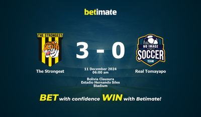 Dự đoán, tỷ lệ cược và mẹo cá cược The Strongest vs Real Tomayapo 12/10/2024