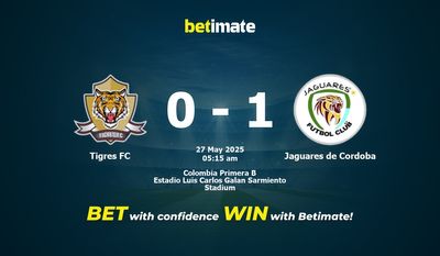 Dự đoán Tigres FC vs Jaguares de Cordoba, tỷ lệ cá cược 26/05/2025