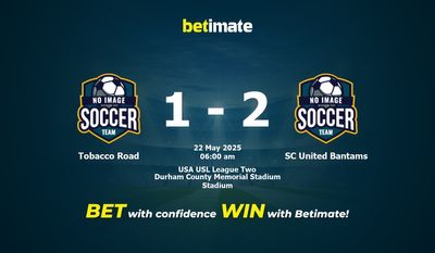 Dự đoán, tỷ lệ cược và mẹo cá cược Tobacco Road vs SC United Bantams 21/05/2025