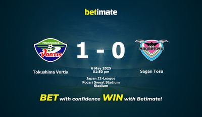 Dự đoán Tokushima Vortis vs Sagan Tosu, Tỷ lệ cược & Mẹo cá cược 05/06/2025