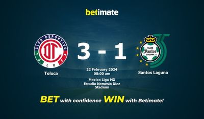 Soi kèo Toluca vs Santos Laguna, tỷ lệ và tip cá cược 22/02/2024