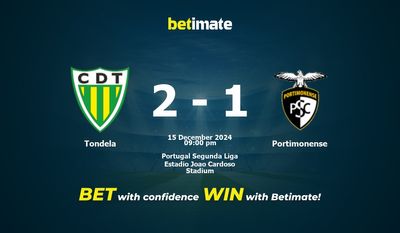 Dự đoán Tondela vs Portimonense, Tỷ lệ cược & Mẹo cá cược 15/12/2024