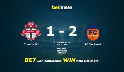 Dự đoán Toronto FC vs FC Cincinnati, Tỷ lệ & Mẹo cá cược 30/09/2023