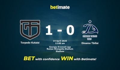 Dự đoán Torpedo Kutaisi vs Dinamo Tbilisi, Tỷ lệ cược & Mẹo cá cược 04/13/2025