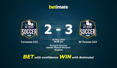 Dự đoán Torreense U23 vs SC Farense U23, Tỷ lệ cược & Mẹo cá cược 16/05/2025