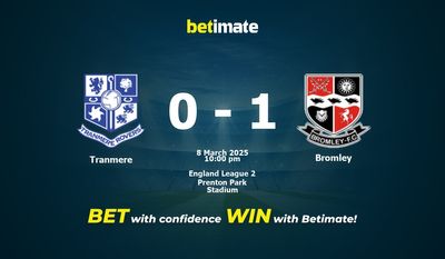 Dự đoán Tranmere vs Bromley, Tỷ lệ cược & Mẹo cá cược 03/08/2025