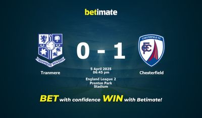 Dự đoán Tranmere vs Chesterfield, Tỷ lệ cược & Mẹo cá cược 04/05/2025