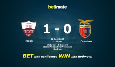 Dự đoán Trapani vs Casertana, Tỷ lệ cược & Mẹo cá cược 27/04/2025