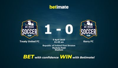 Dự đoán, tỷ lệ cược và mẹo cá cược giữa Treaty United FC vs Kerry FC 04/04/2025
