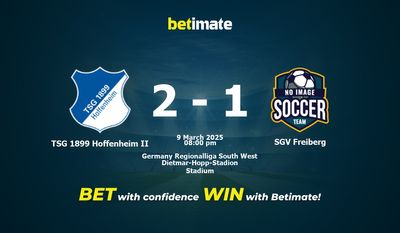 TSG 1899 Hoffenheim II vs SGV Freiberg Dự đoán, Tỷ lệ cược & Mẹo cá cược 03/09/2025