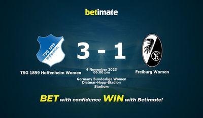 Dự đoán TSG 1899 Hoffenheim Nữ vs Freiburg Nữ 04/11/2023