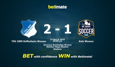 TSG 1899 Hoffenheim Women vs Koln Women Dự đoán, Tỷ lệ cược & Mẹo cá cược 15/03/2025