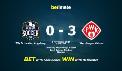 Soi kèo TSV Schwaben Augsburg vs Wurzburger Kickers, tỷ lệ và tip cá cược 09/11/2024