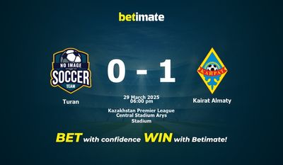 Dự đoán Turan vs Kairat Almaty, Tỷ lệ cược & Mẹo cá cược 29/03/2025