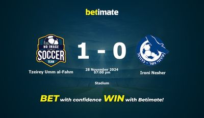 Dự đoán Tzeirey Umm al-Fahm vs Ironi Nesher, Tỷ lệ cược & Mẹo cá cược 28/11/2024