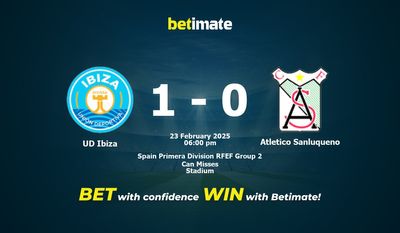 Dự đoán, Tỷ lệ cược & Mẹo cá cược UD Ibiza vs Atletico Sanluqueno 23/02/2025