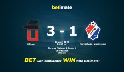 Dự đoán Ullern vs Funnefoss/Vormsund, tỷ lệ cá cược 26/04/2025