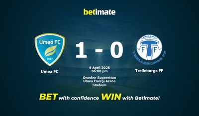 Dự đoán Umea FC vs Trelleborgs FF, tỷ lệ & tip cá cược 06/04/2025
