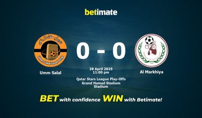 Dự đoán Umm Salal vs Al Markhiya, Tỷ lệ cược & Mẹo cá cược 28/04/2025