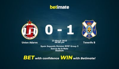 Dự đoán Union Adarve vs Tenerife B, Tỷ lệ cược & Mẹo cá cược 23/03/2025