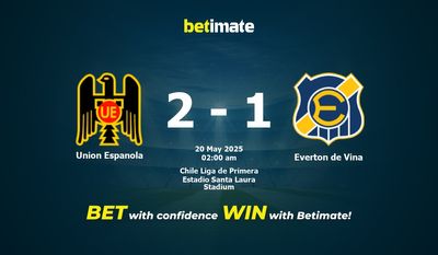 Dự đoán Union Espanola vs Everton de Vina, Tỷ lệ cược & Mẹo cá cược 05/19/2025